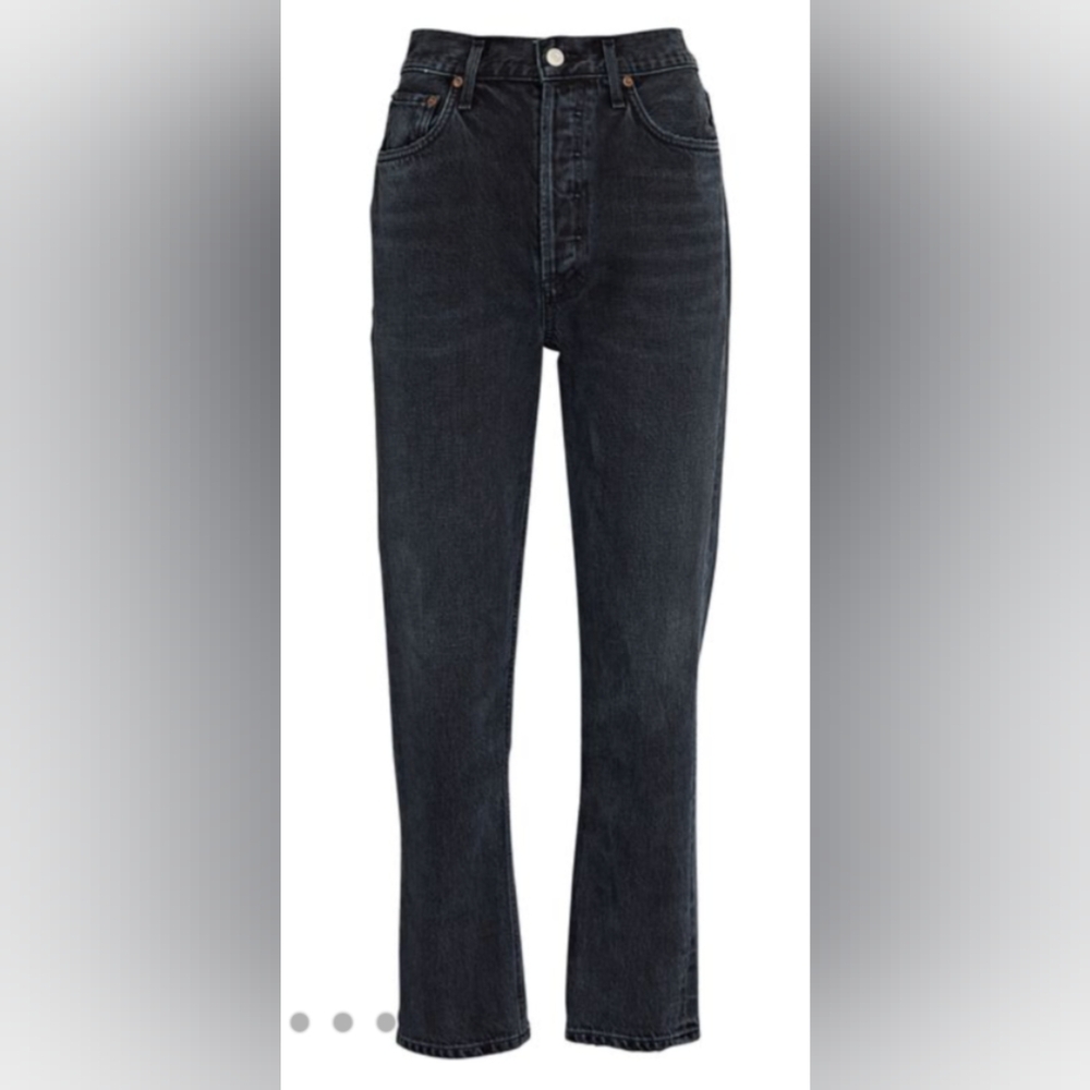 AGOLDE - Riley High-Rise Straight Cropped Jeans - Size 26
